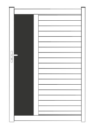 Portillon Janel Fresk par Kostum