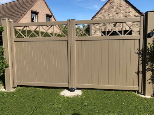 Achat Portail aluminium battant Bokage par kostum