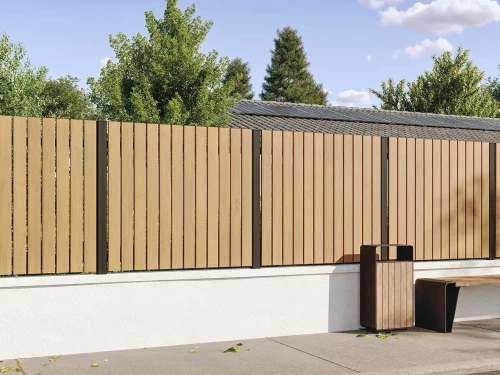Achat  Clôture aluminium Theolenn tasseaux - Kostum