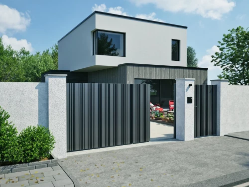 Achat Portail aluminium coulissant Arenn Kostum