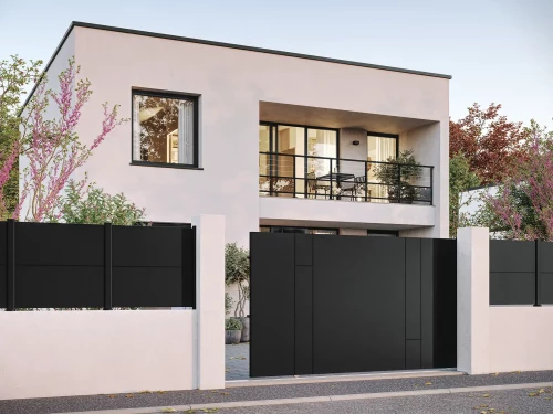 Achat Portail aluminium coulissant Holev - Kostum 