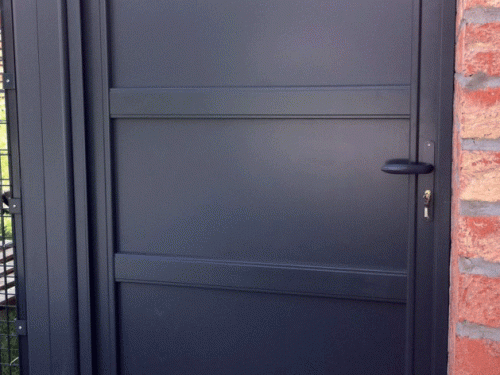 Achat Portillon aluminium Trede par Kostum tôles pleines