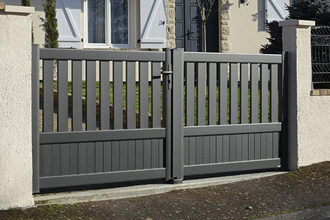 Portail battant en aluminium Argoat Kostum