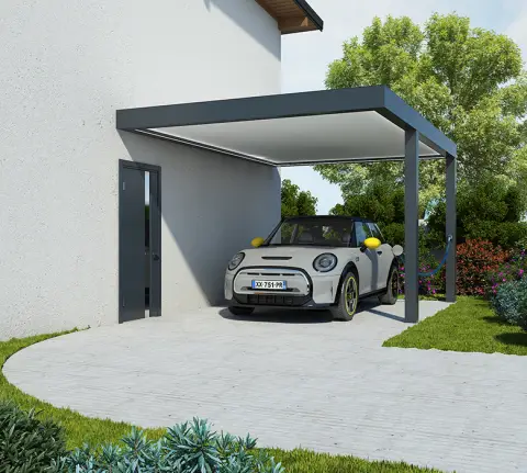 carport adossé sur-mesure kostum