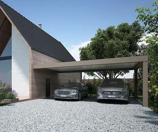 Le carport double : la solution XXL idéale pour abriter deux voitures