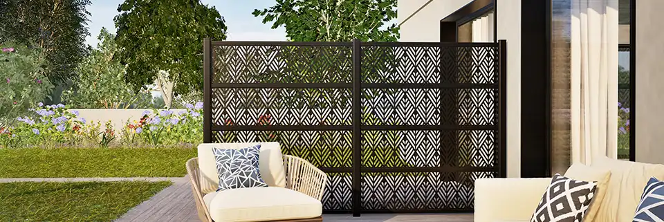 Claustra en aluminium Klaustra Kostum