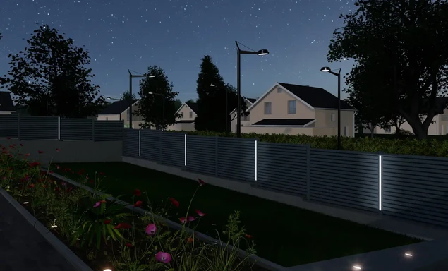 Un jardin haut en couleur avec les portails Kostum