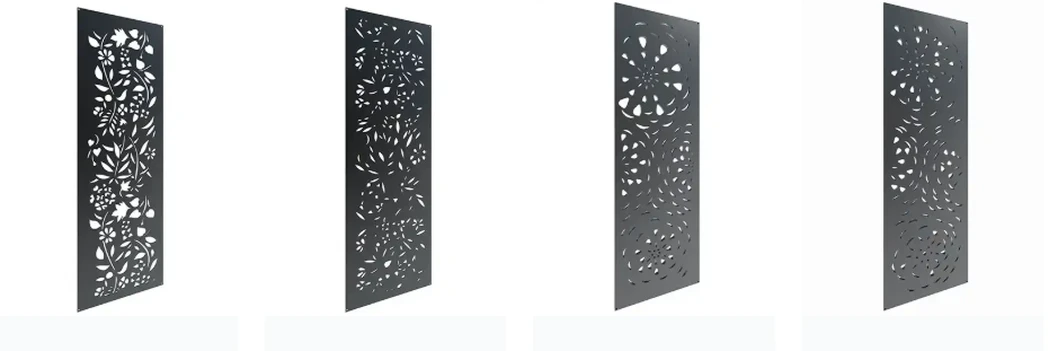 les différents décors d'Amélie Fish en recto et verso