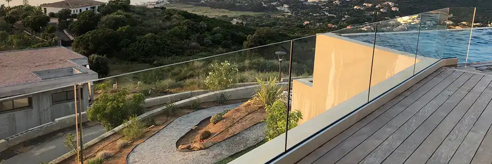 Garde-corps vitré Aziliz Kostum