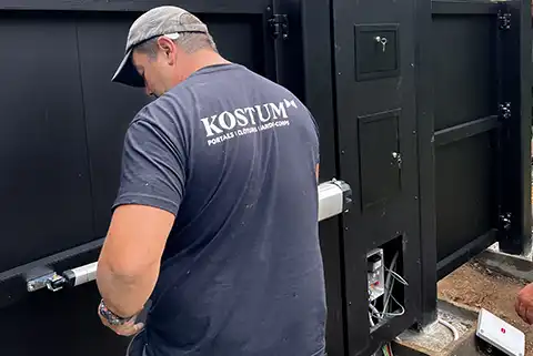 installateur kostum portail motorisation