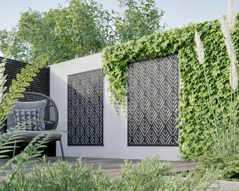 panneau décoratif extérieur