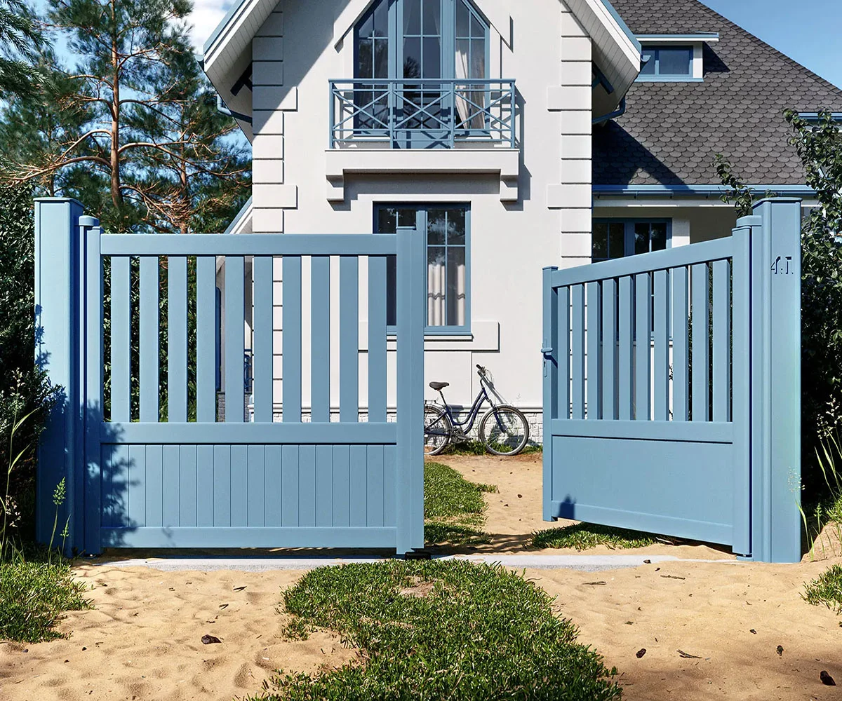 Pourquoi choisir un portail de couleur ?