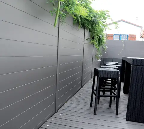 claustras de terrasse modernes