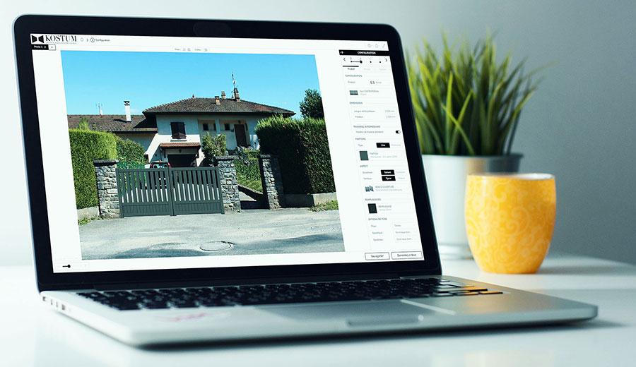 Configurateur de portail et garde-corps en ligne