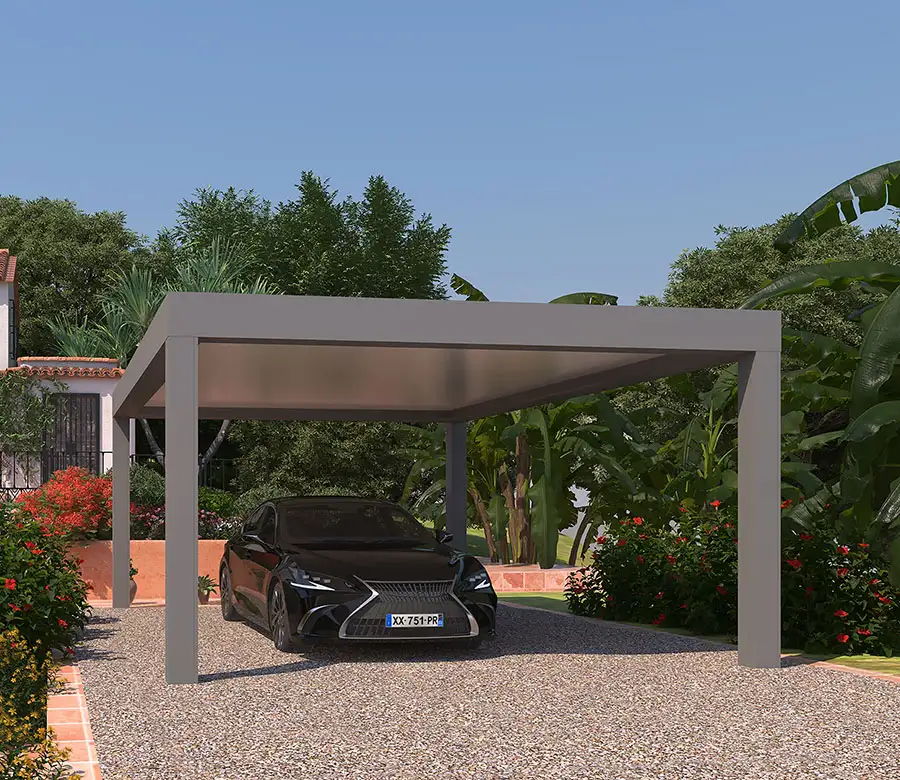 carport en aluminium indépendant Conor Kostum carport en aluminium indépendant Conor Kostum