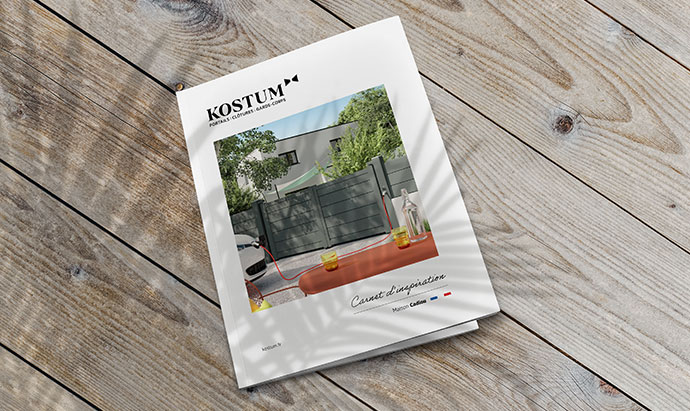 Le catalogue de portail, clôture et garde-corps Kostum Le catalogue de portail, clôture et garde-corps Kostum