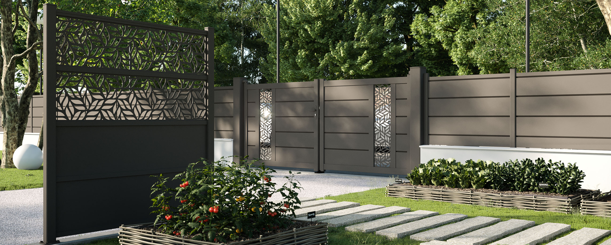 Claustras et palissades en aluminium Kostum Claustras et palissades en aluminium Kostum