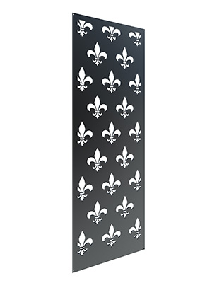 Découpe laser aluminium Lys par Kostum Découpe laser aluminium Lys par Kostum