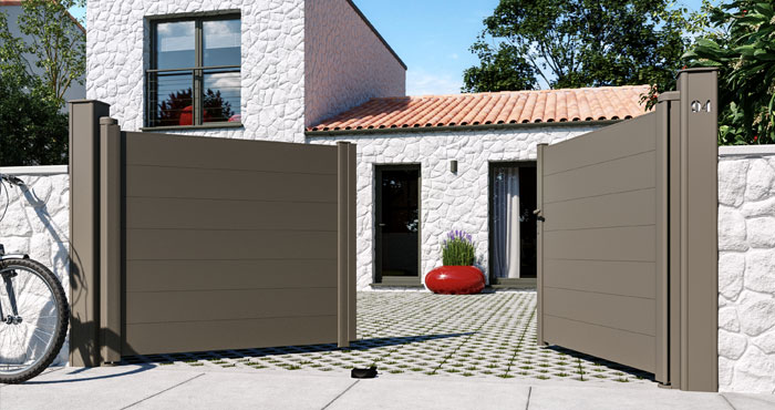 Choisir un portail aluminium ou PVC Choisir un portail aluminium ou PVC