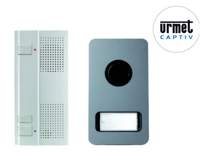 Interphone kit main libre URMET pour portail Interphone kit main libre URMET pour portail