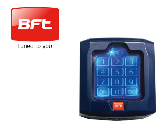 Digicode radio QBO Touch BFT pour portail