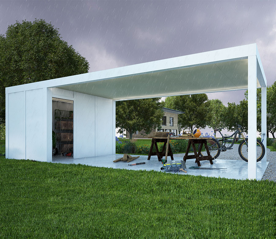 pergolas aluminium toit plein avec fermetures Lily Kostum pergolas aluminium toit plein avec fermetures Lily Kostum