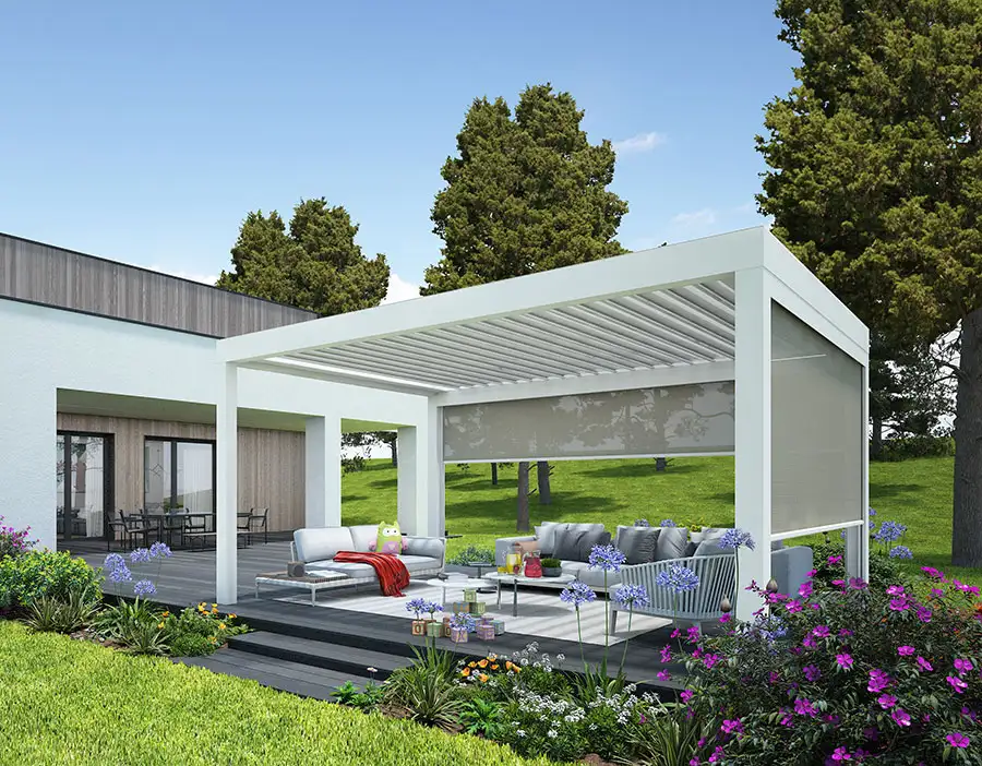 pergolas aluminium bioclimatique Lily Kostum