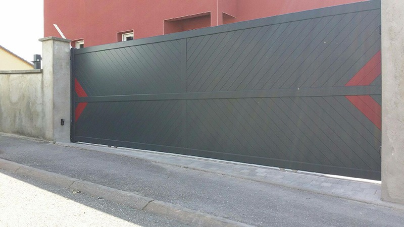 Portail aluminium coulissant Diwan Kostum