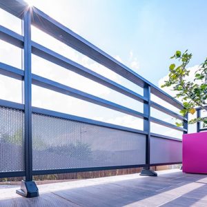 Les garde-corps aluminium sur-mesure Kostum