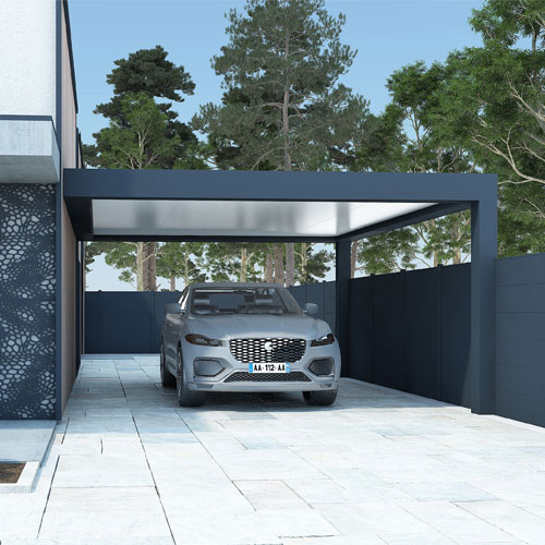 Carports en aluminium Kostum